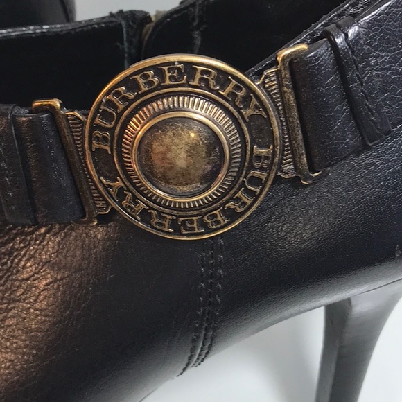 BURBERRY LEATHER WITH BURBERRY METAL LOGO - Picture 2 of 10